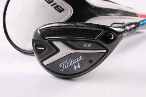 Titleist 818 H1 #4 Hybrid / 23 Degree / Regular Flex Evenflow Blue 85 Shaft