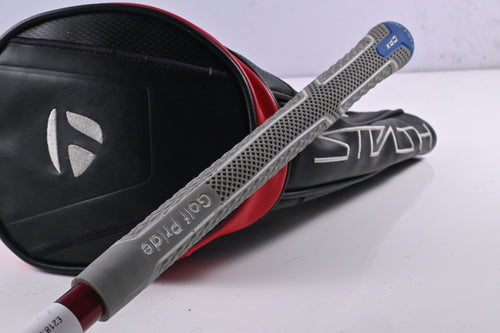 Left Hand Taylormade Stealth Plus Driver / 9 Degree / Regular Flex HZRDUS Smoke
