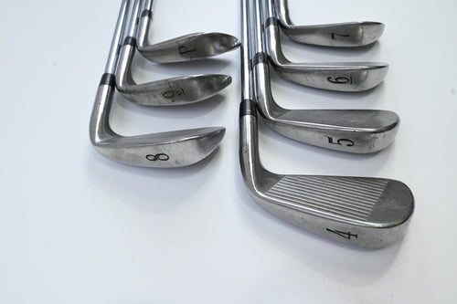 Left Hand Titleist DCI 981 Irons / 4-PW / Regular Flex Titleist Tri-Spec Shafts