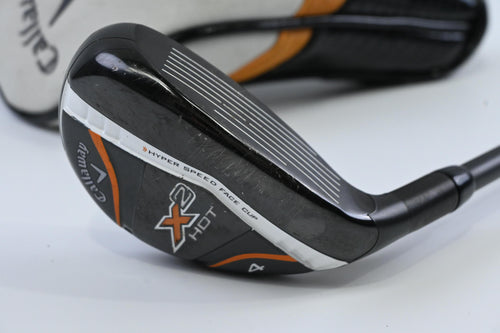 Callaway X2 Hot #4 Hybrid / 22 Degree / Regular Flex Callaway X2 Hot 60 Shaft