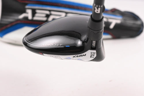 Left hand Cobra Aerojet Max #3 Wood / 15.5 Degree / Regular Flex UST Helium Nanocore 5 Shaft