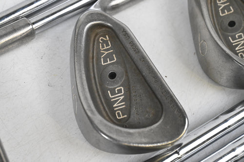 Ping Eye 2+ Irons / 3-PW+SW / Black Dot / Stiff Flex Ping KT-M Shafts