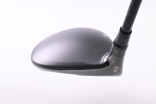 Left Hand Taylormade Qi35 #5 Wood / 18 Degree / Stiff Flex Kai'li Dark Waves
