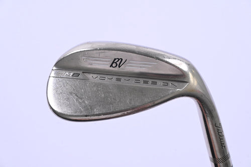 Titleist Vokey SM8 Lob Wedge / 60 Degree / Wedge Flex Steel Shaft