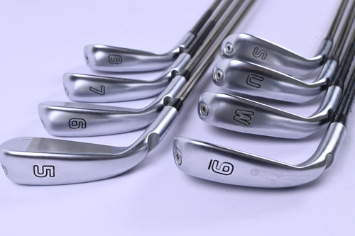 Ping G410 Irons / 5-PW+GW+SW / Green Dot / Senior Flex Recoil ES 760 Shafts