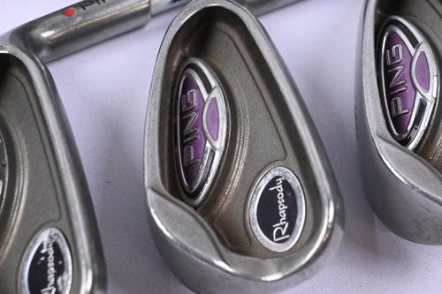 Ladies Ping Rhapsody Irons / 6-PW / Red Dot / Ladies Flex Ping ULT 129 Shafts