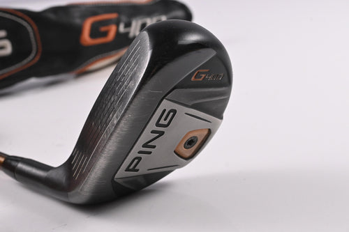 Left Hand Ping G400 #4 Hybrid / 22 Degree / Regular Flex Ping Alta CB 70 Shaft