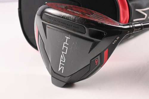 Taylormade Stealth HD Driver / 10.5 Degree / Regular Flex Fujikura AirSpeeder 45