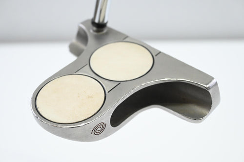 Odyssey White Steel 2-Ball Blade Putter / 35 Inch