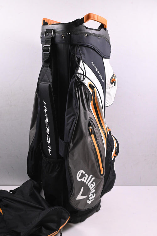 Callaway Hyper Dry 15 Cart Bag / 15-Way Divider / Black, White