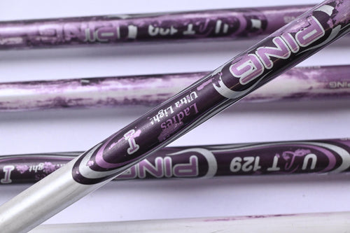 Ladies Ping Rhapsody Irons / 6-PW / Red Dot / Ladies Flex Ping ULT 129 Shafts