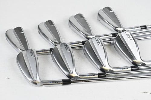 Left Hand Ping i530 Irons / 4-PW+GW / Blue Dot / Regular Flex Ping AWT 3.0