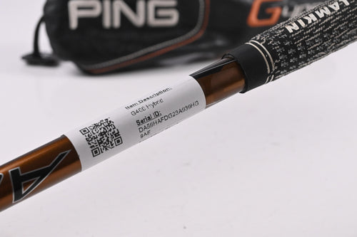 Left Hand Ping G400 #4 Hybrid / 22 Degree / Regular Flex Ping Alta CB 70 Shaft