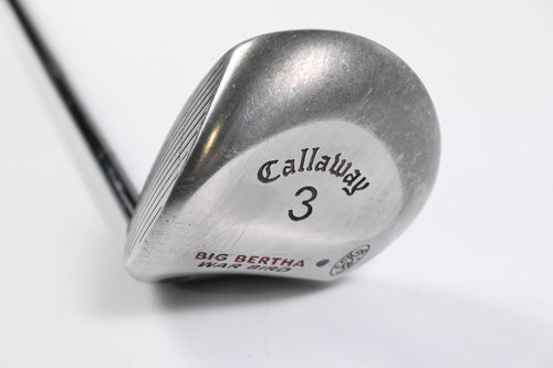 Left Hand Callaway Big Bertha Warbird #3 Wood / 15 Degree / Regular Flex Fit-On