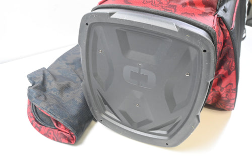 Ogio All Elements Silencer Cart Bag / 15-Way Divider / Red, Black