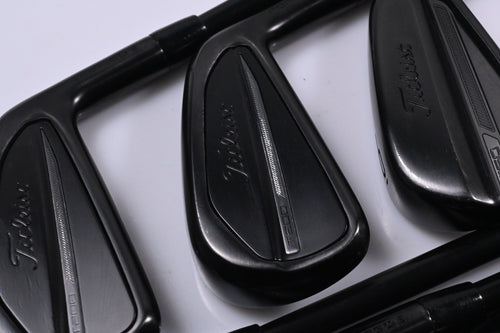 Titleist T150 Black Vapor Irons / 4-PW / Stiff Flex Project X LZ Shafts