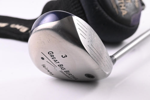 Ladies Callaway Great Big Bertha II #3 Wood / 15 Degree / Ladies Flex GBB Gems