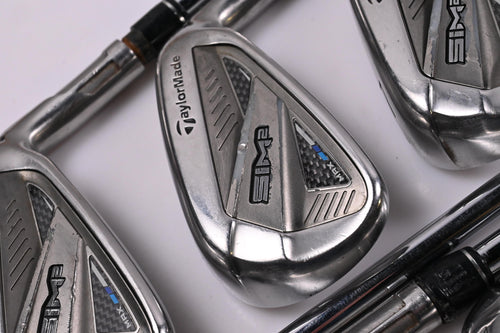 Taylormade SIM2 Max Irons / 5-PW+SW / Regular Flex KBS MAX MT 85 Shafts