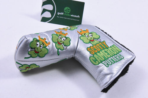 Scotty Cameron 2019 St Patricks Day Happy Go Lucky Putter Cover / Blade / Silver