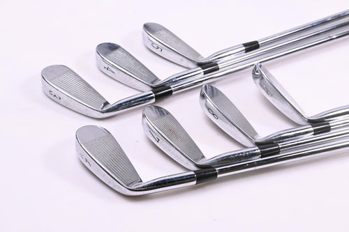 Mizuno MP-32 Irons / 3-PW / Stiff Flex Dynamic Gold S300 / Missing #9 Iron