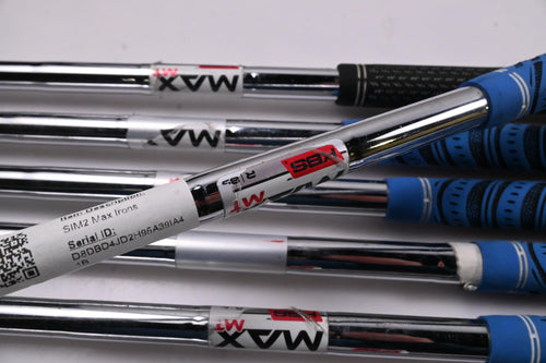 Taylormade SIM2 Max Irons / 5-PW+SW / Regular Flex KBS MAX MT 85 Shafts