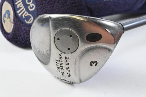 Callaway Hawk Eye #3 Wood / 15.5 Degree / Firm Flex Hawk Eye UL Shaft