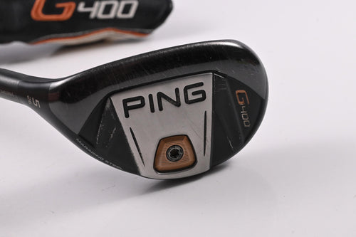 Left Hand Ping G400 #5 Hybrid / 26 Degree / Regular Flex Ping Alta CB 70 Shaft