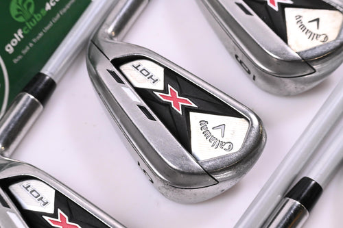 Callaway X Hot Irons / 4-PW+SW+LW / Regular Flex Callaway X Hot 75 Shafts