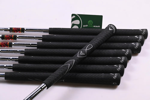 Left Hand Callaway Diablo Edge Irons / 3-PW / UniFlex Callaway Shafts