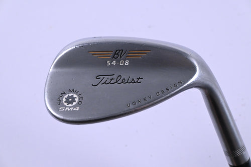 Titleist Vokey SM4 Sand Wedge / 54 Degree / Wedge Flex Vokey Design Shaft