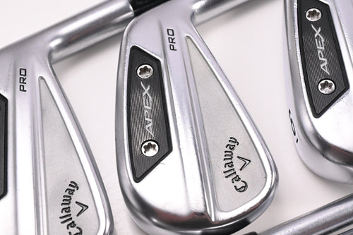 Callaway Apex Pro 24 Irons / 4-PW / X-Flex Project X IO 115 Shafts