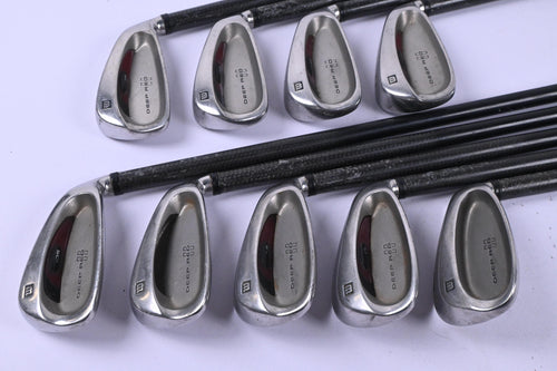 Wilson Deep Red Irons / 3-PW+SW / Regular Flex Wilson Tri-Ply .525 Shaft