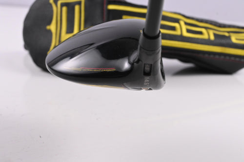 Left Hand Cobra King Speedzone #3 Wood / 14.5 Degree / Regular Flex UST Helium 5