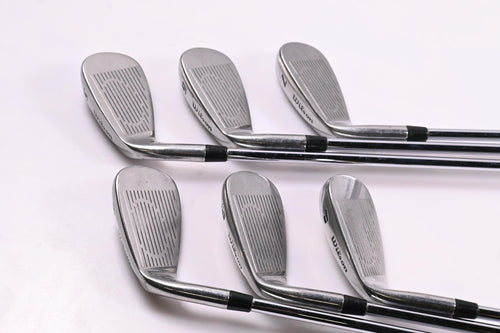 Wilson Deep Red Irons / 5-PW / Regular Flex Wilson Shafts