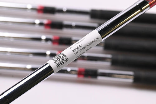 Wilson Deep Red Irons / 5-PW / Regular Flex Wilson Shafts