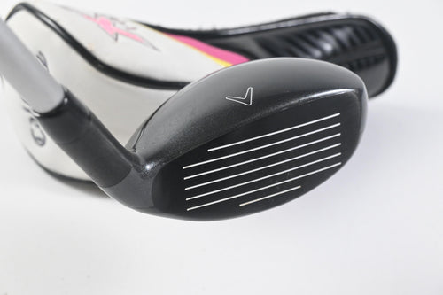 Left Hand Callaway X2 Hot #5 Hybrid / 25 Degree / Ladies Flex Callaway X2 Hot