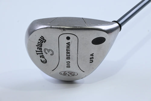 Callaway Big Bertha #3 Wood / 15 Degree / Regular Flex Graphite Shaft