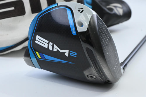 Taylormade SIM2 Driver / 9 Degree / Stiff Flex HZRDUS Smoke Green 70 Shaft