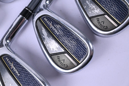 Callaway Paradym Irons / 5-PW / Regular Flex HZRDUS Gen4 Silver 65 Shafts