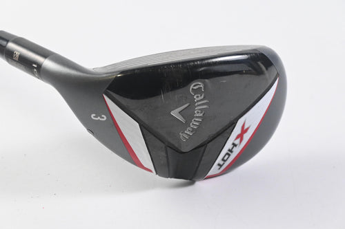 Left Hand Callaway X Hot #3 Hybrid / 19 Degree / Regular Flex Callaway X2 Hot 65