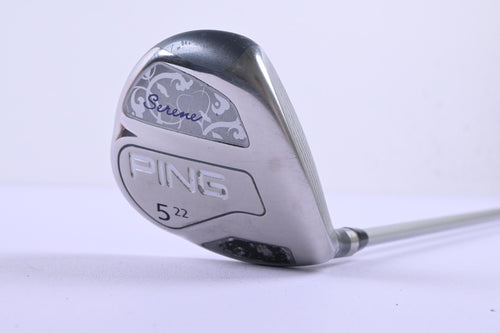 Ladies Ping Serene #5 Wood / 22 Degree / Ladies Flex Ping ULT 210 Lite Shaft