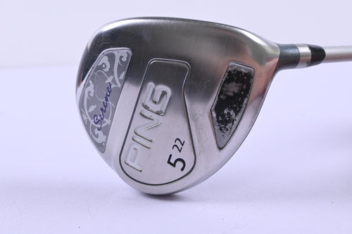 Ladies Ping Serene #5 Wood / 22 Degree / Ladies Flex Ping ULT 210 Lite Shaft