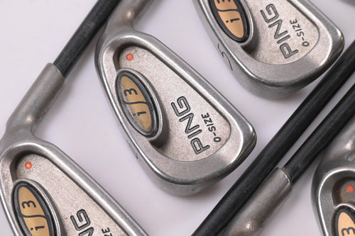 Ping i3 O-Size Irons / 3-PW+SW / Orange Dot / Regular Flex Ping 350 Series