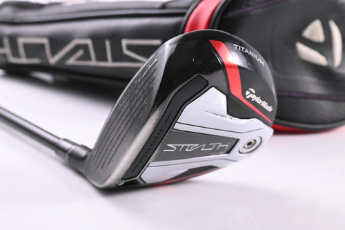 Left Hand Taylormade Stealth Plus #3 Wood / 15 Degree / Regular Flex HZRDUS
