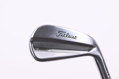 Titleist T100 2023 #4 Iron / 24 Degree / Stiff Flex AMT Tour White S300 Shaft