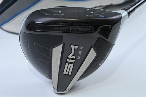 Taylormade SIM Driver / 10.5 Degree / Stiff Flex HZRDUS Smoke Blue RDX 60 Shaft