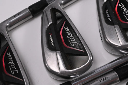 Titleist 712 AP1 Irons / 4-PW / Regular Flex Dynalite Gold Lite R300 Shafts