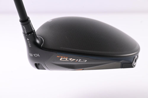 Taylormade Qi4D Max Driver / 10.5 Degree / Regular Flex REAX Blue 50 Shaft