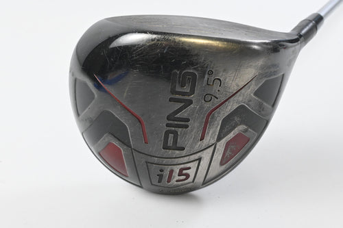 Ping i15 Driver / 9.5 Degree / Stiff Flex Aldila Ascent 60 Shaft