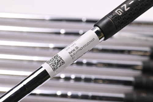 Left Hand Ping G15 Irons / 5-PW+SW / Blue Dot / Regular Flex Ping AWT Shafts